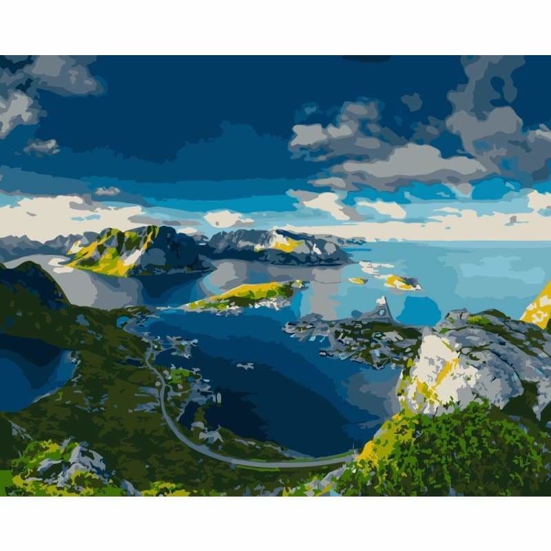 Sea Norway Diy Paint By Numbers Kits WM1301 Australia Paint By Numbers