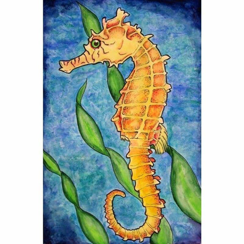 Seahorse Diy Paint By Numbers Kits QFA90067 - NEEDLEWORK KITS