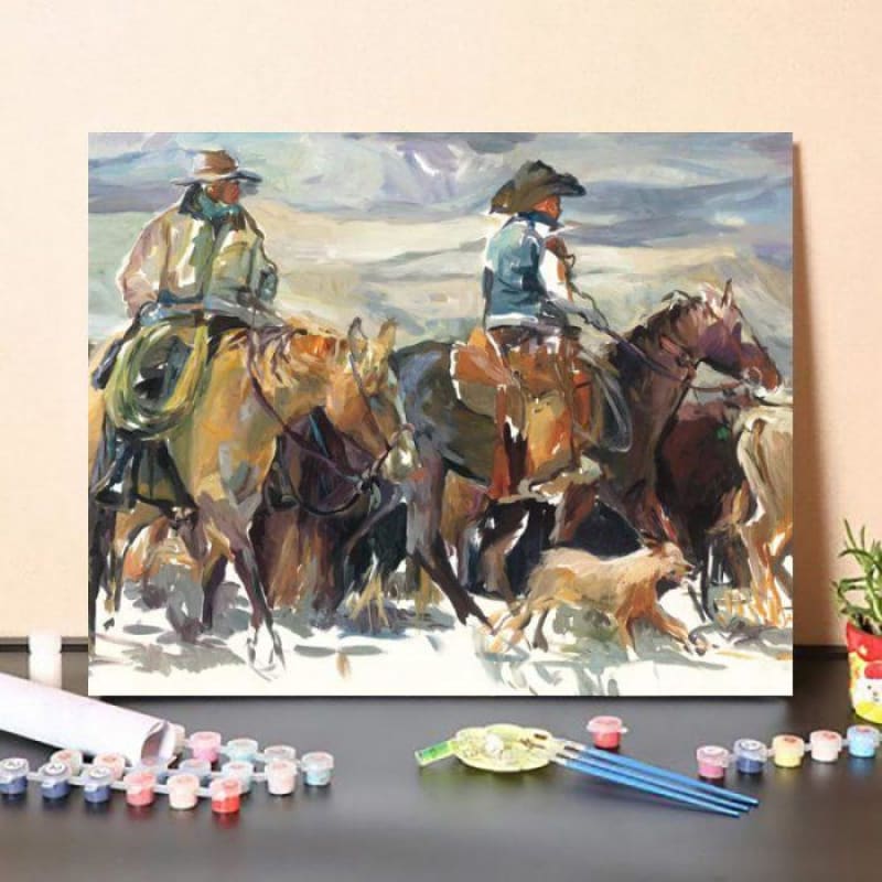 The Roundup Paint By Numbers Kit Australia Paint By Numbers