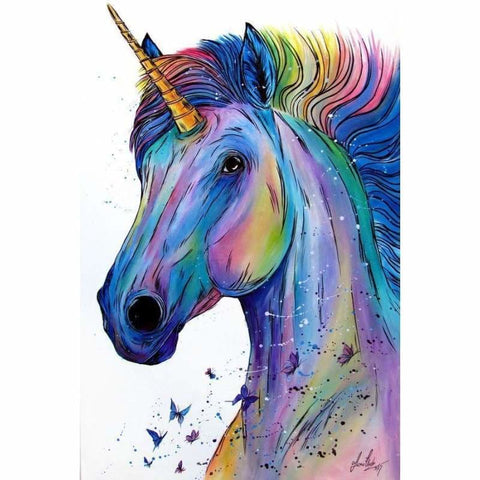 Unicorn Diy Paint By Numbers Kits VM90034 - NEEDLEWORK KITS