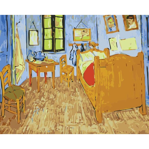 Van Gogh Diy Paint By Numbers Kits WM-654 - NEEDLEWORK KITS