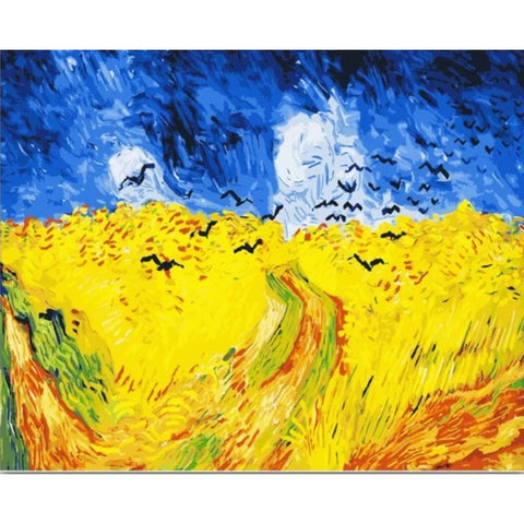 Van Gogh Landscape Diy Paint By Numbers Kits PBN90781 - NEEDLEWORK KITS