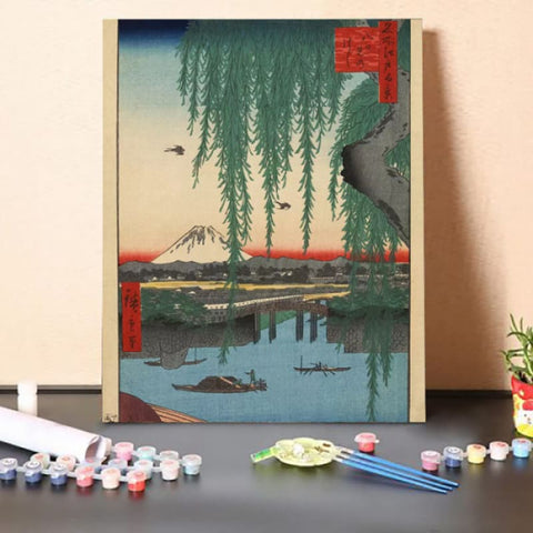 Yatsumi Bridge – Paint By Numbers Kit