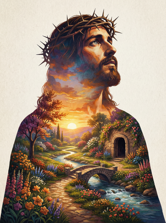 Jesus Resurrection Sunrise (120 Colours)