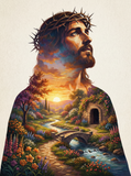 Jesus Resurrection Sunrise (120 Colors)