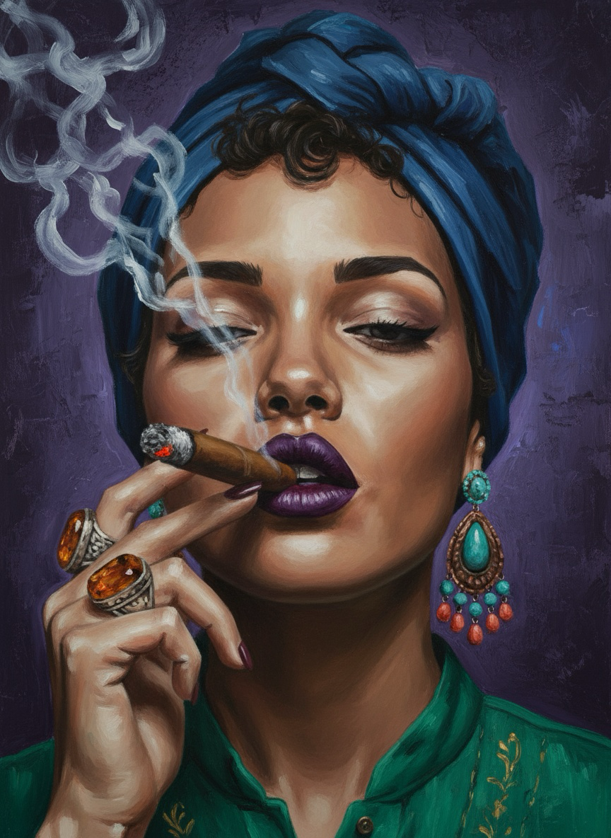 Purple Smoke Allure (80 Colours)