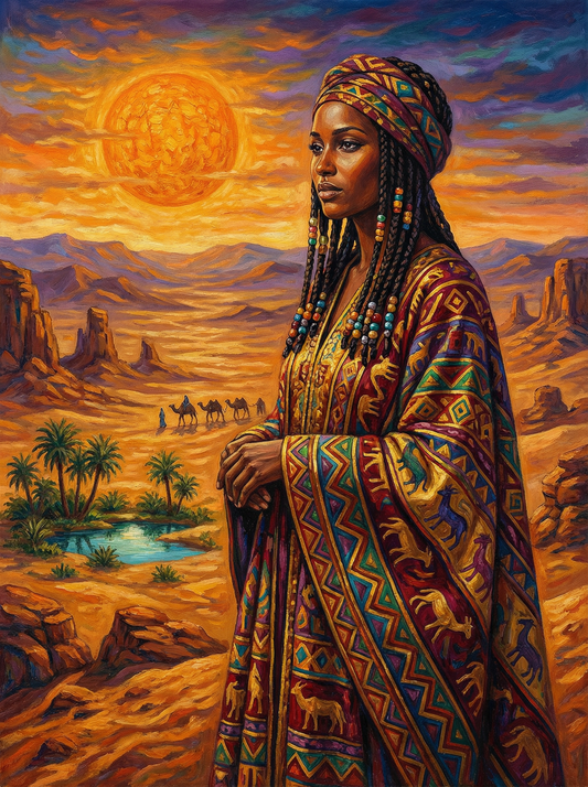 Desert Queen at Sunset (120 Colours)