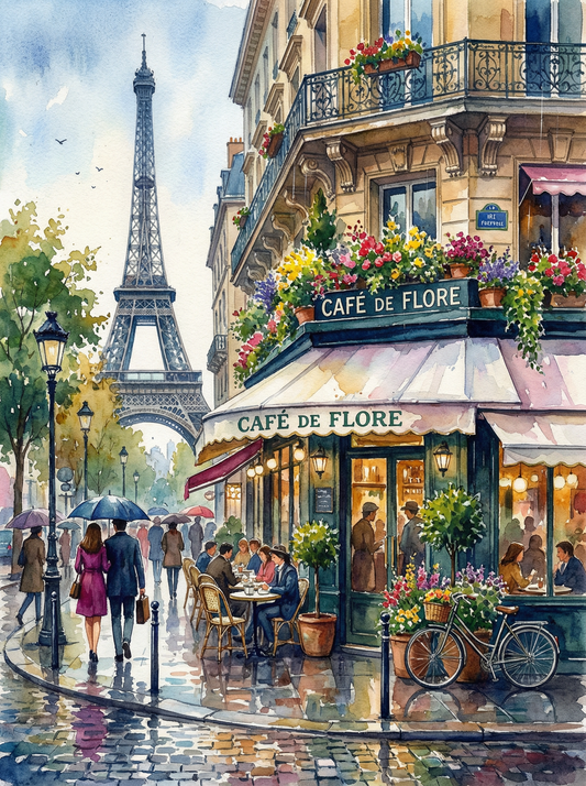 Café de Flore, Paris (120 Colours)