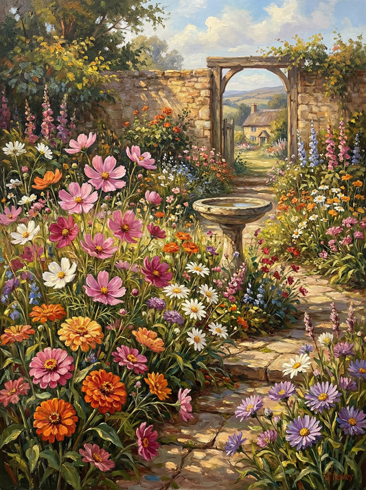Cottage Garden Pathway (80 Colours)