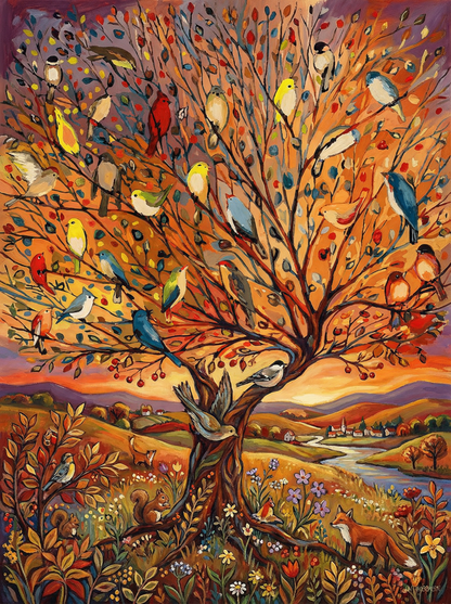 Autumn Song Tree (80 Colours)