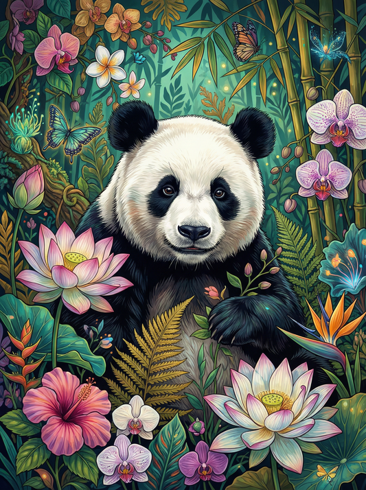 Lotus Garden Panda (120 Colours)