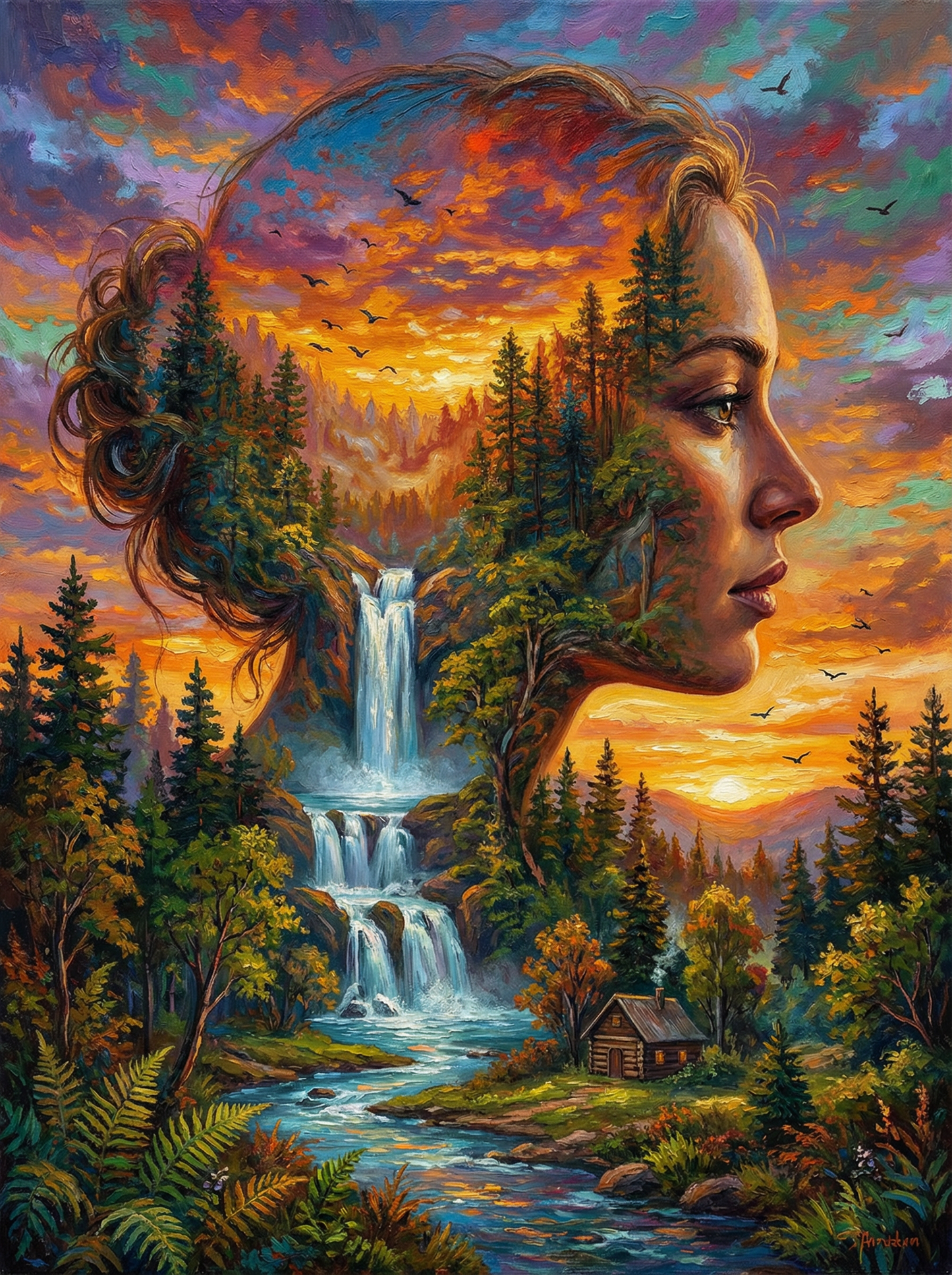 Spirit of the Waterfall (80 Colours)