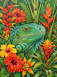 Tropical Iguana Bloom (120 Colors)