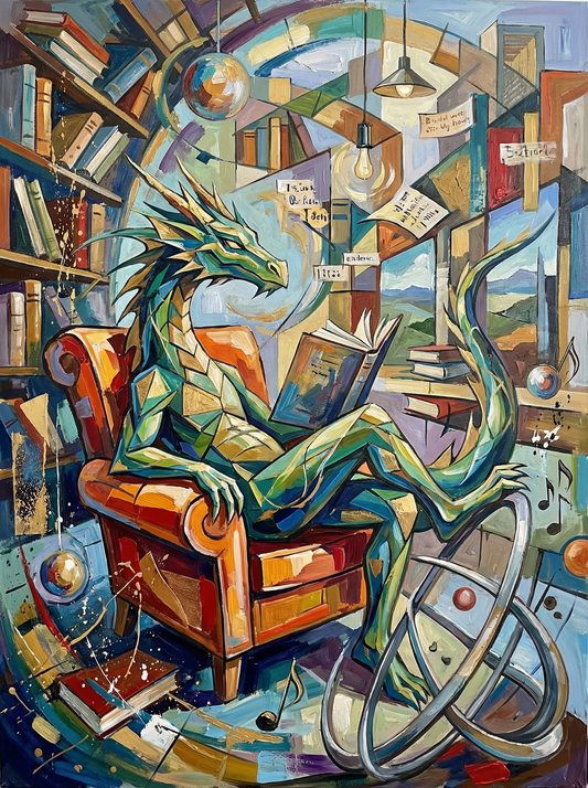 Scholar Dragon’s Study (80 Colours)