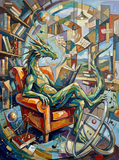 Scholar Dragon’s Study (80 Colors)