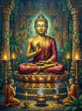 Golden Buddha Serenity (80 Colors)