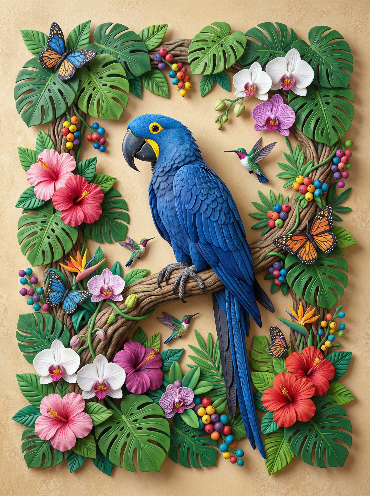 Azure Jungle Guardian (80 Colours)