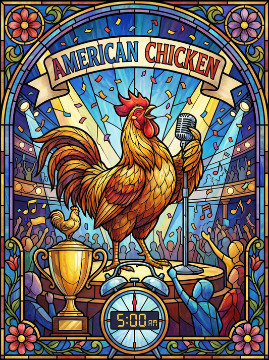 American Rooster Anthem (120 Colours)