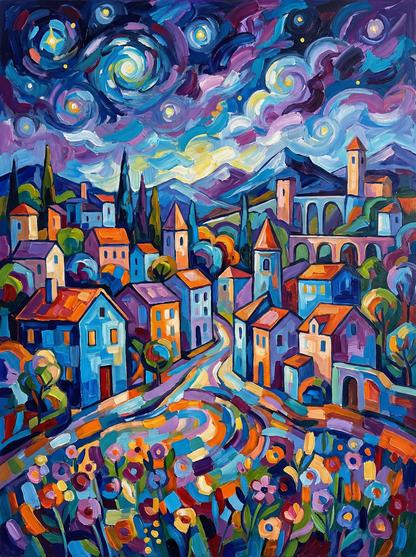 Starlit Village Dreams (80 Colours)