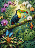 Tropical Toucan Jungle (120 Colors)