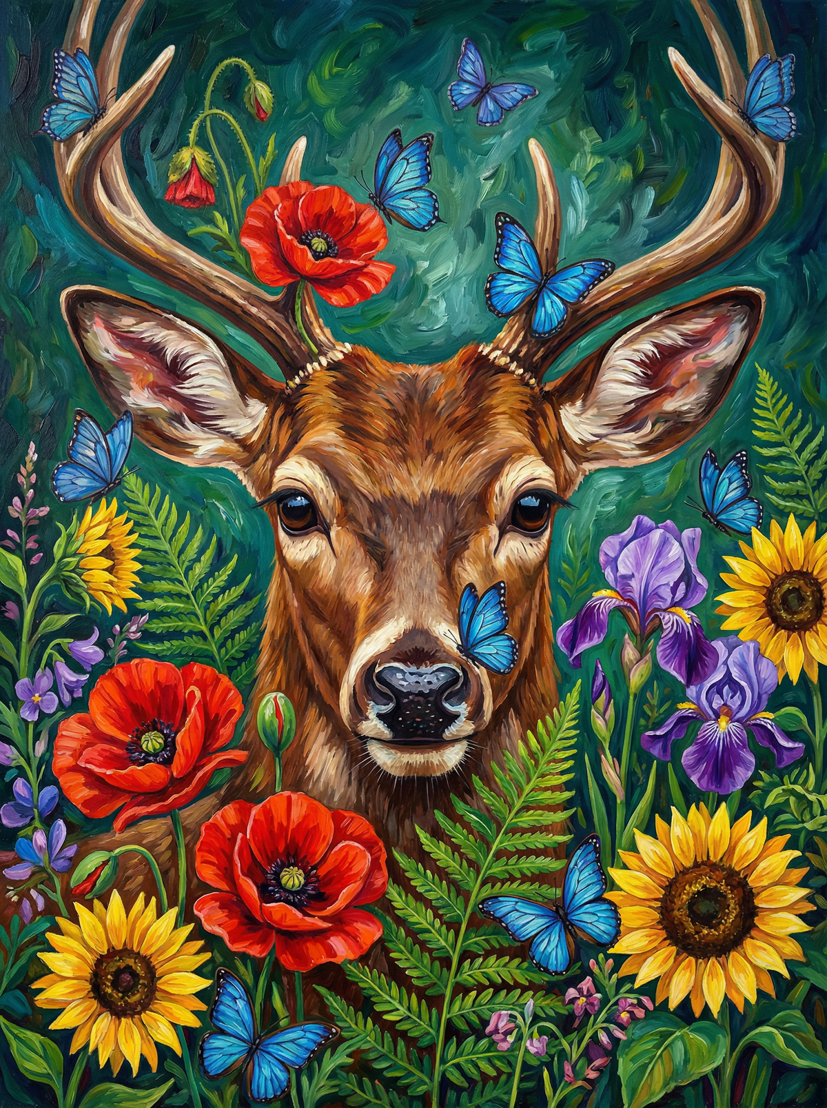 Bluewing Forest Deer (80 Colours)