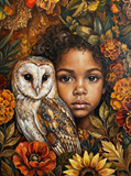 Guardian Child and Owl (120 Colors)