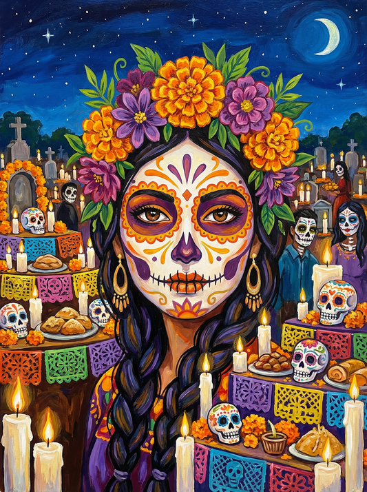 Midnight Día de Muertos (80 Colours)