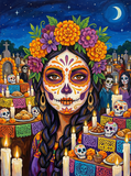Midnight Día de Muertos (120 Colors)