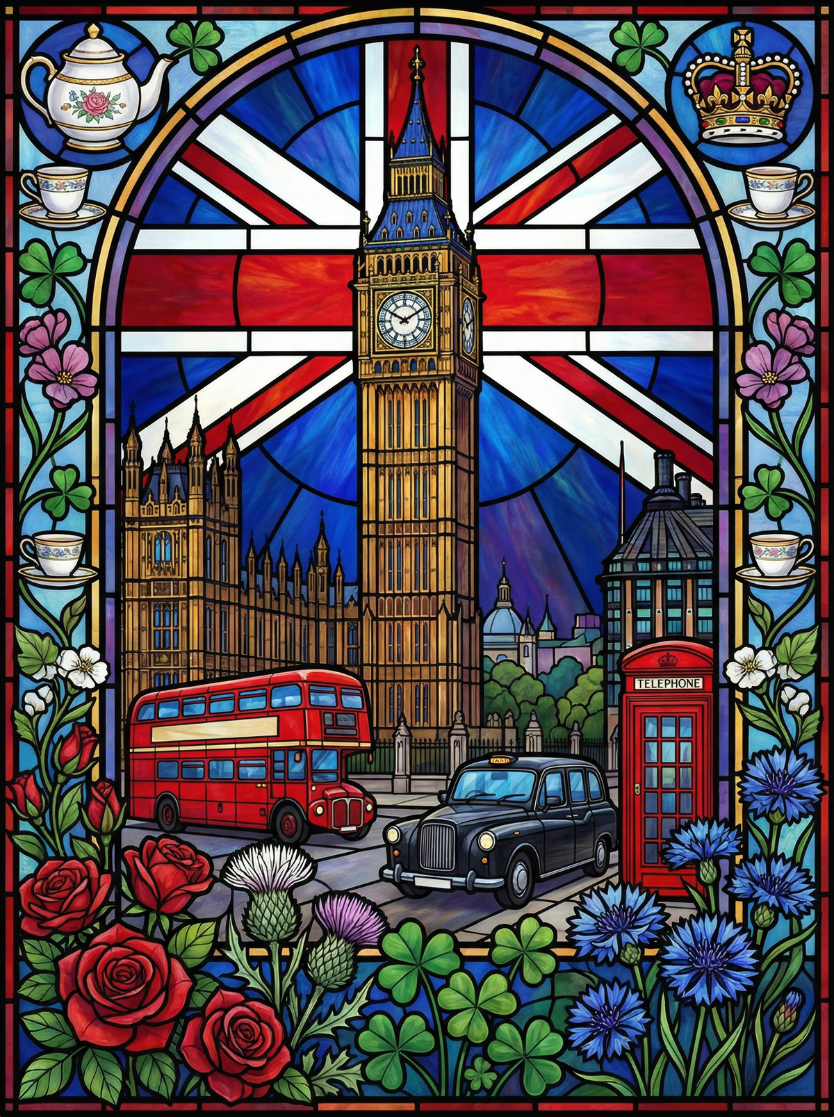 London Big Ben Pride (80 Colours)
