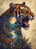 Moonlit Tiger Roar (120 Colors)