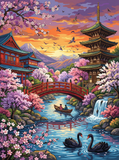 Sakura Evening in Kyoto (120 Colors)