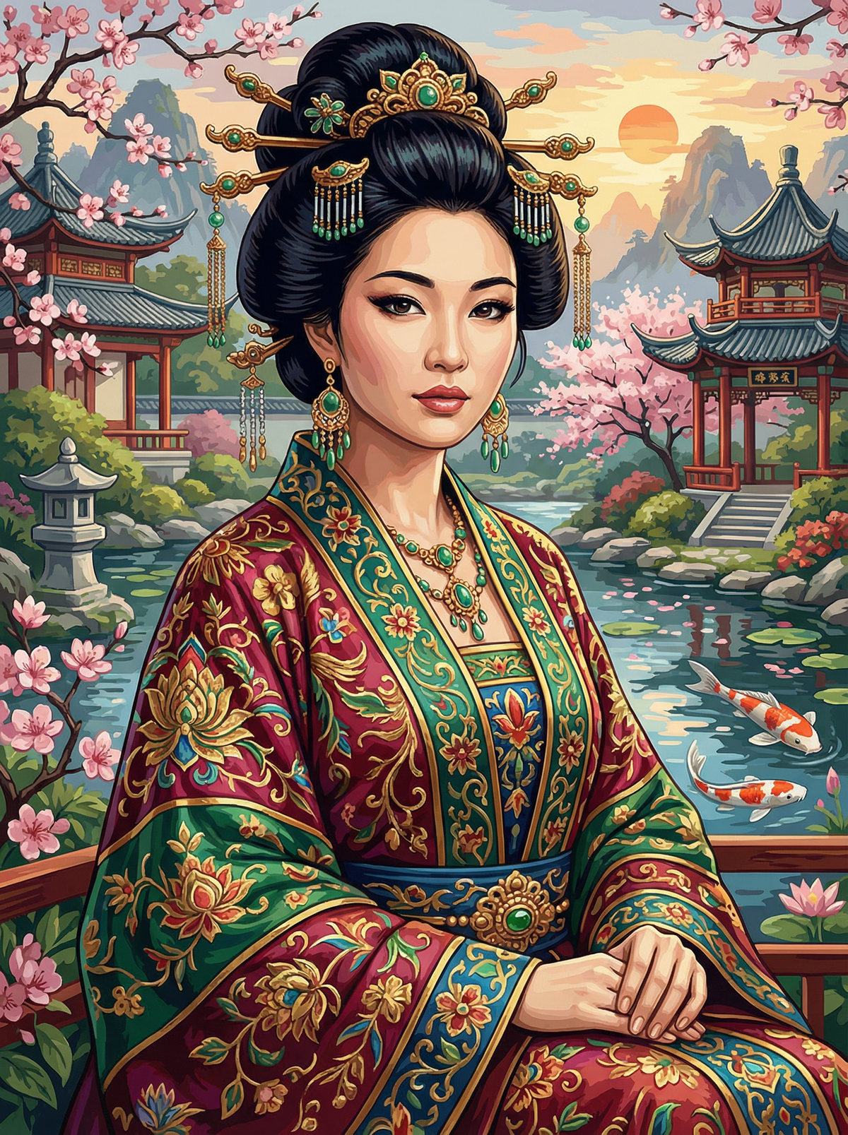 Empress of the Cherry Blossom Garden (80 Colours)