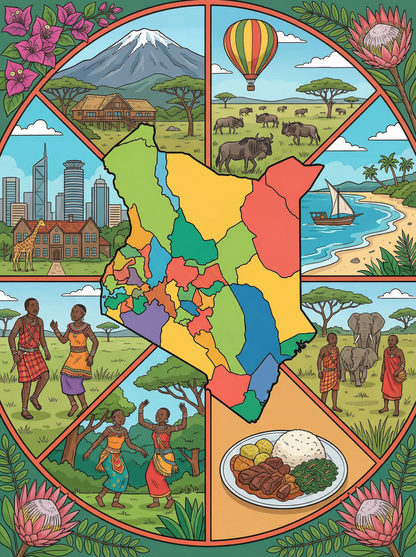 Kenya Wild Harmony (80 Colours)