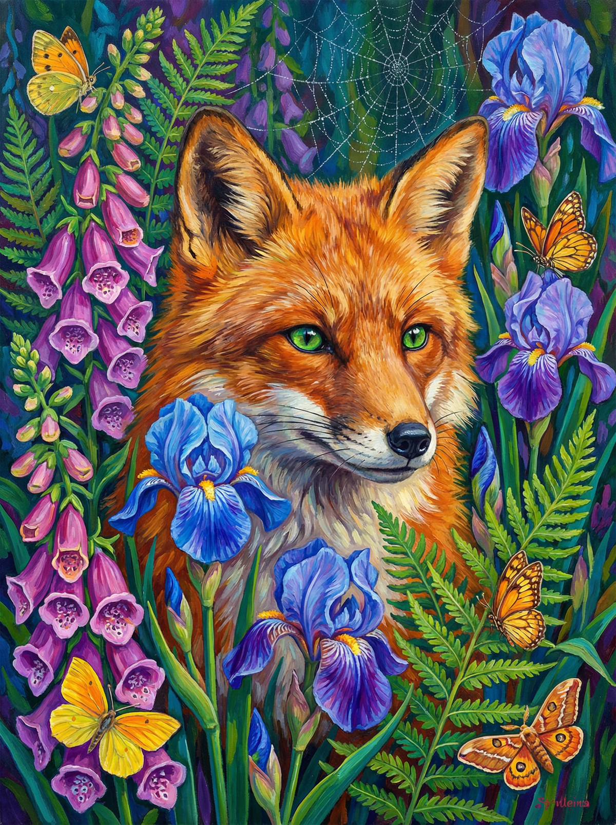 Iris Forest Fox (80 Colours)