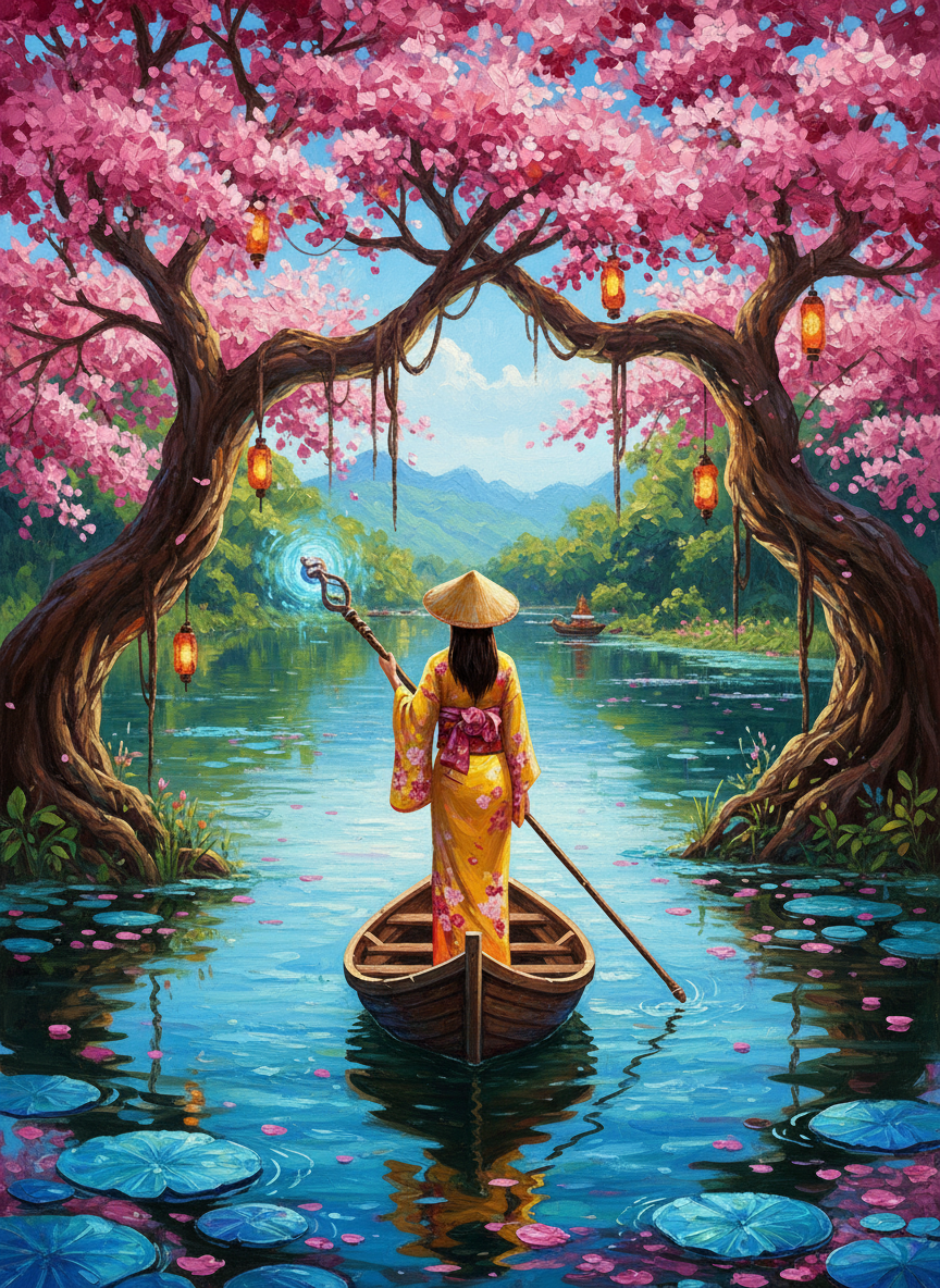 Sakura River Sorcerer (80 Colours)