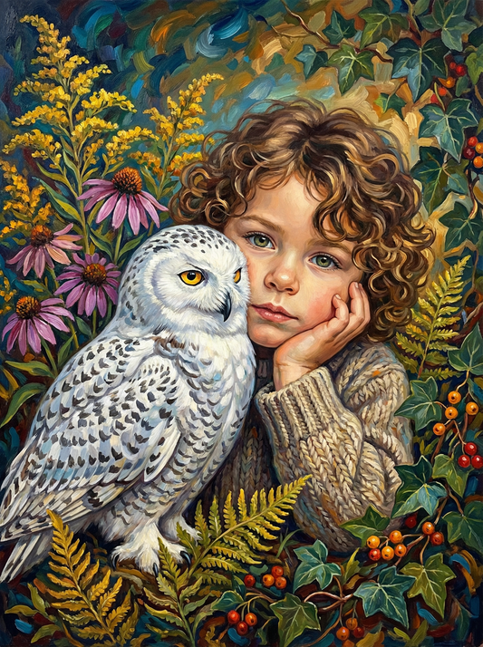 Whispers of the Snowy Owl (120 Colours)