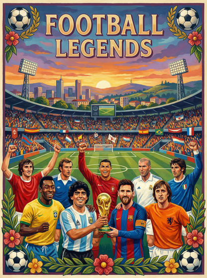 Football Immortal Legends (80 Colours)