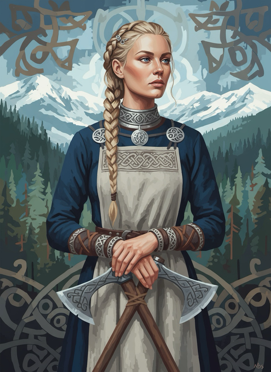 Viking Axes Guard (120 Colours)