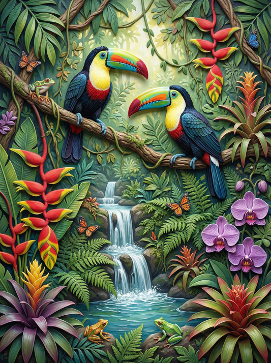 Toucan Falls Paradise (120 Colours)