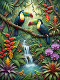 Toucan Falls Paradise (120 Colors)
