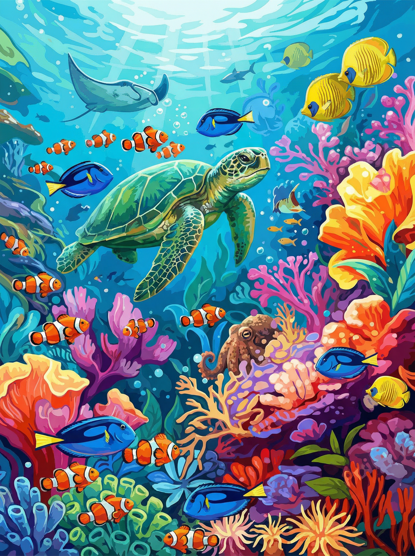 Ocean Garden Guardians (80 Colours)