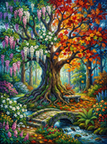 Four Seasons Tree ll (80 Colors)