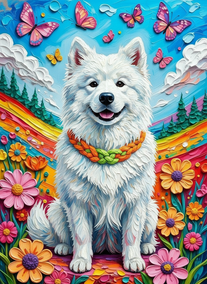 Rainbow Fluff Puppy (80 Colours)