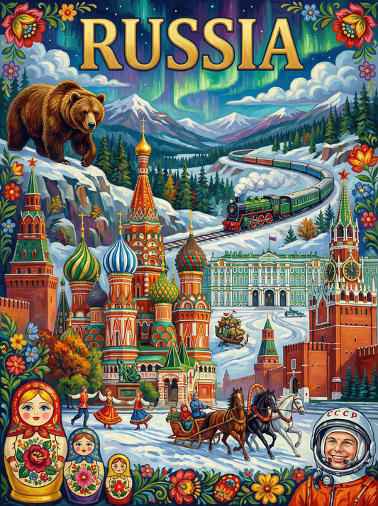 Russian Winter Legends (120 Colours)