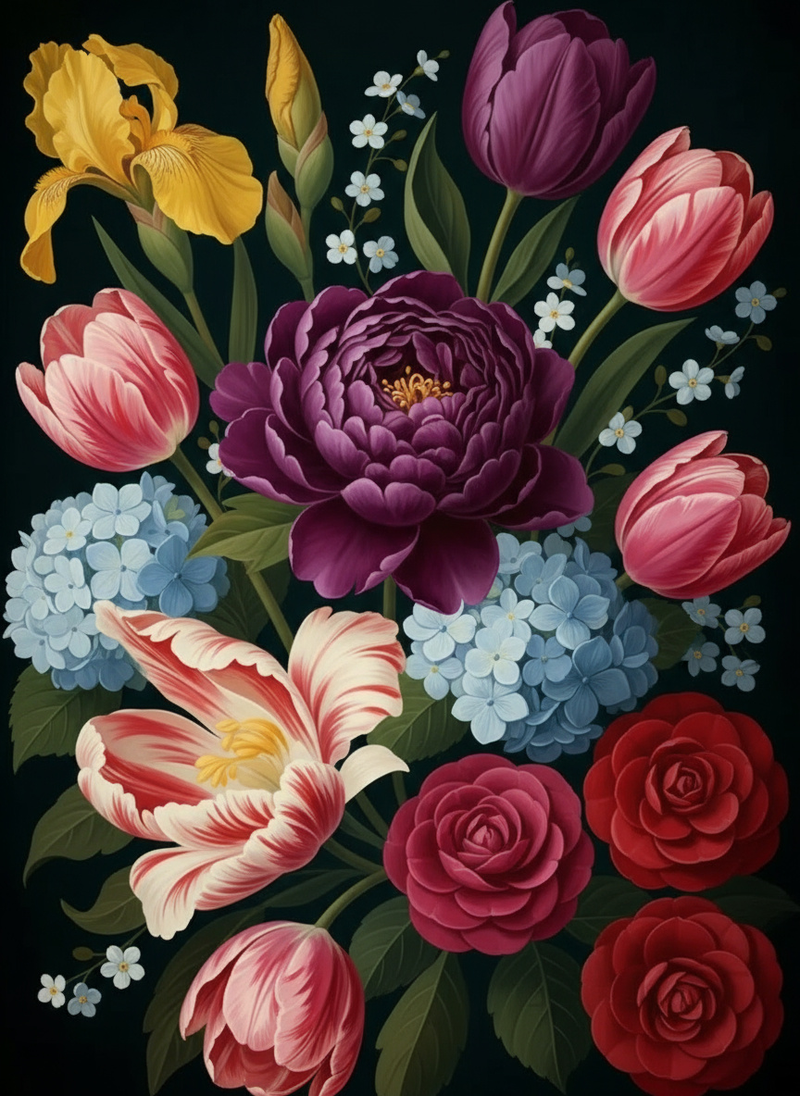 Midnight Botanica (80 Colours)