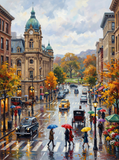 Autumn City Reflections (120 Colors)