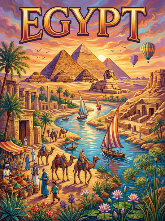 Egypt Nile Legends (120 Colours)