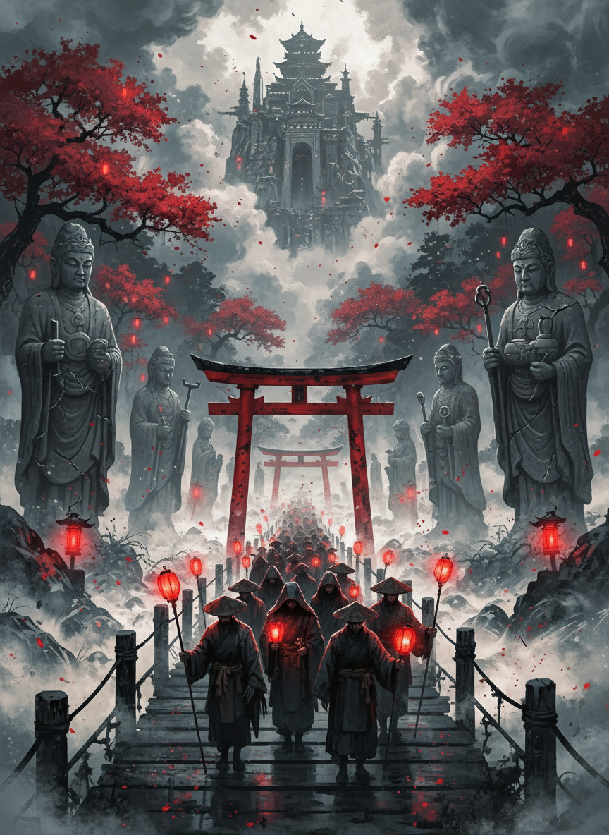 Samurai Temple Gate (80 Colours)