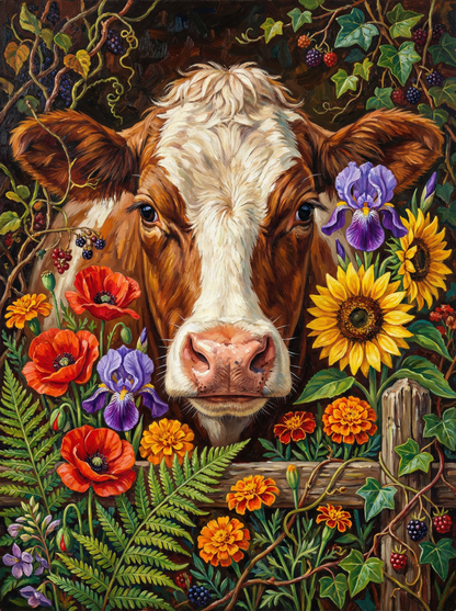 Meadow Bloom Cow (80 Colours)