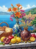 Riviera Lilies and Fruit (120 Colors)